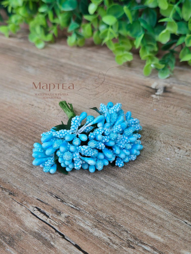 image of paper stamens