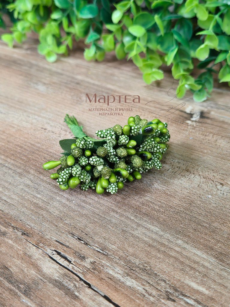 image of paper stamens