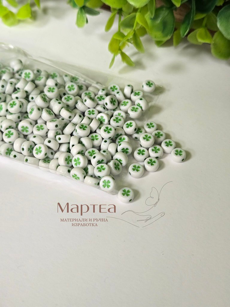 clover beads